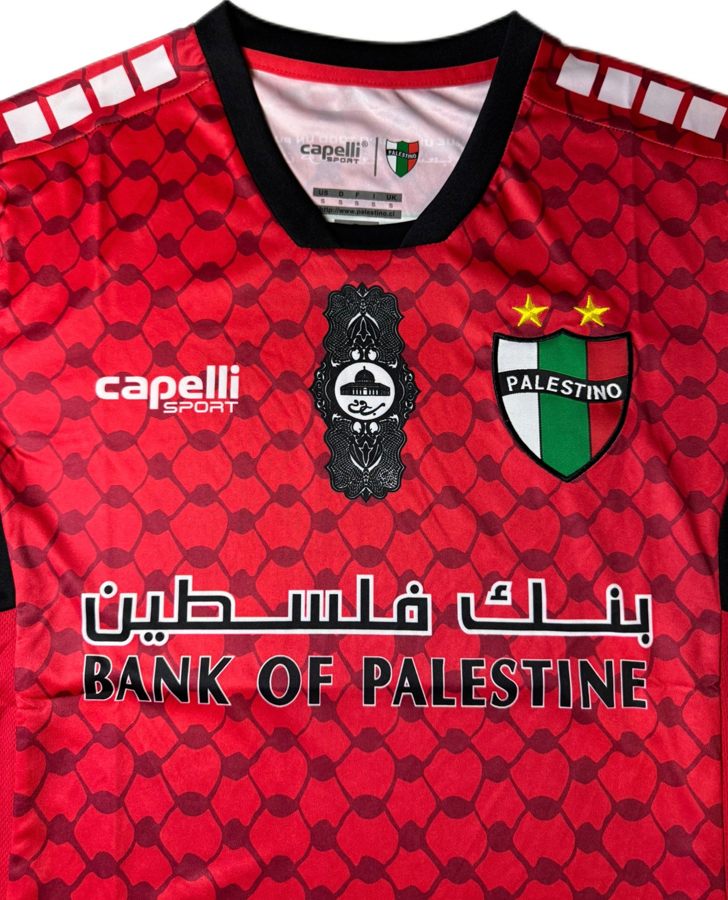 FC Palestino Red Soccer Jersey