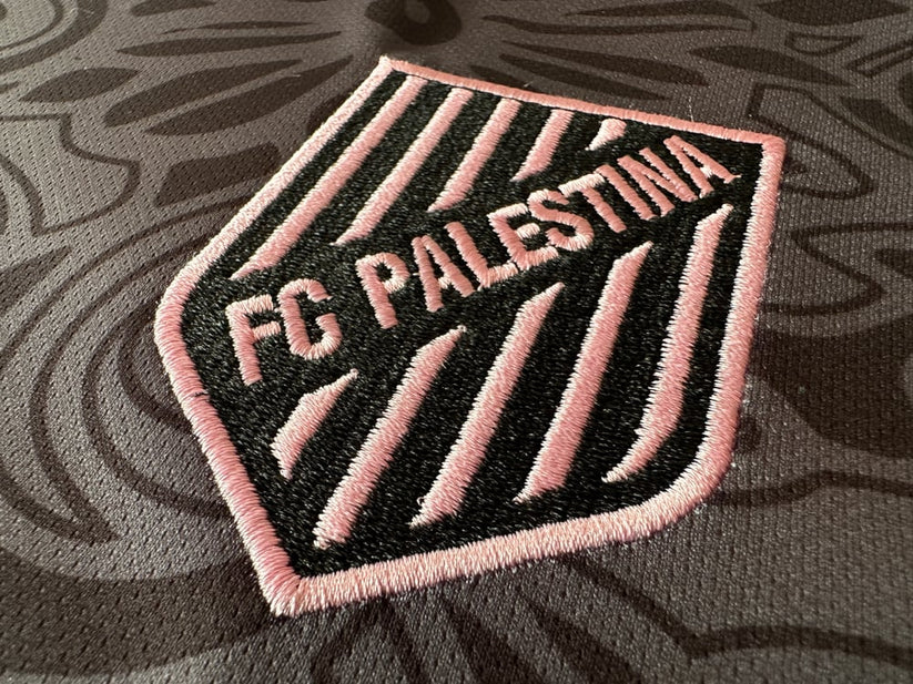 FC Palestina Black/Pink Soccer Jersey